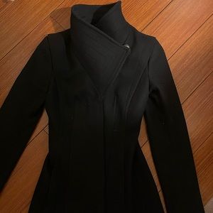 Aritzia Black Babaton Coat